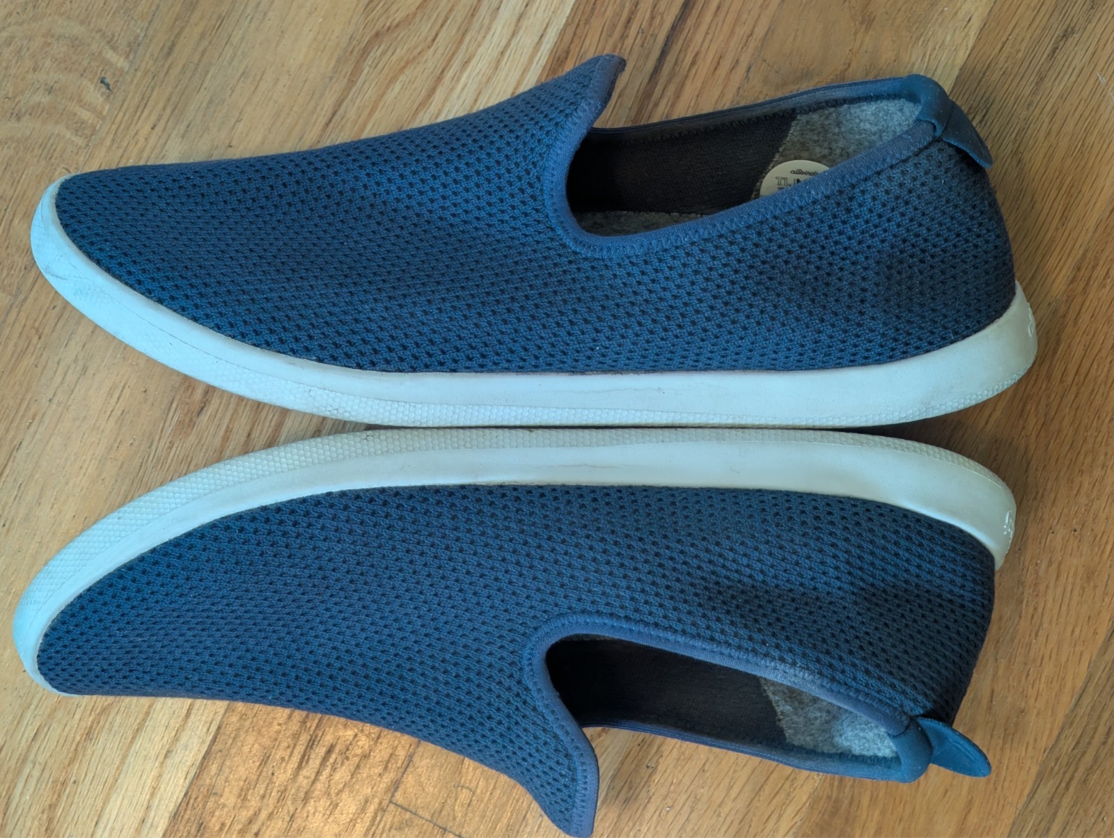 Allbirds Navy Knit Slip-On Comfort Lightweight Casual Shoes Men US 10