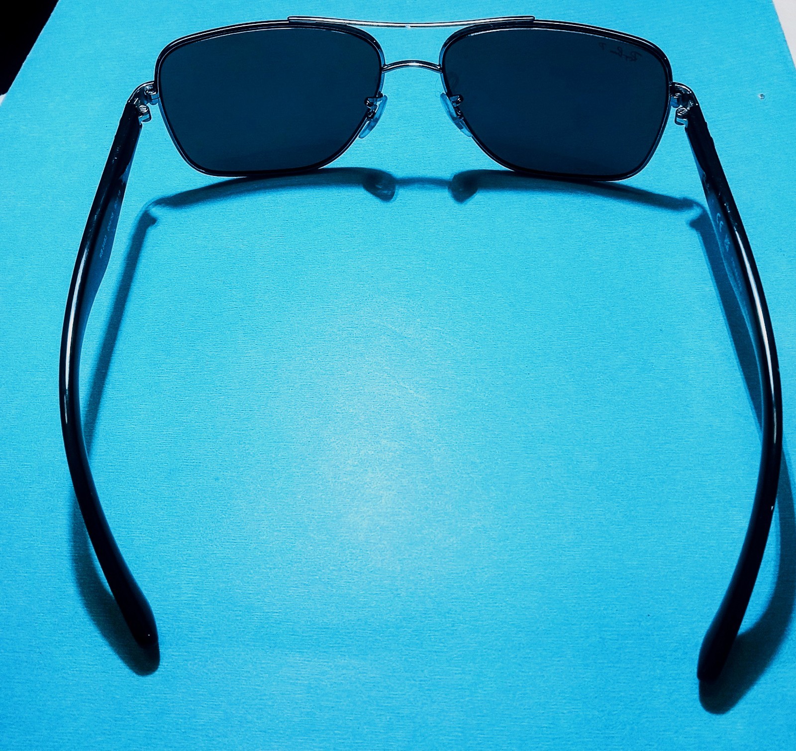 Ray-Ban RB3483 004/58 Sunglasses Full Rim Metal Polarized Lens Classic 60-16-140