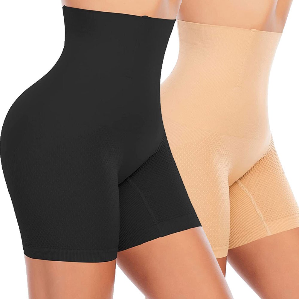 Women High Waist Shapewear Underwear Tummy Control Girdle Panty Pants Plus Size