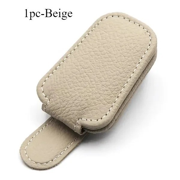 Car Visor Sunglasses Case Magnetic Holder Clip Organizer