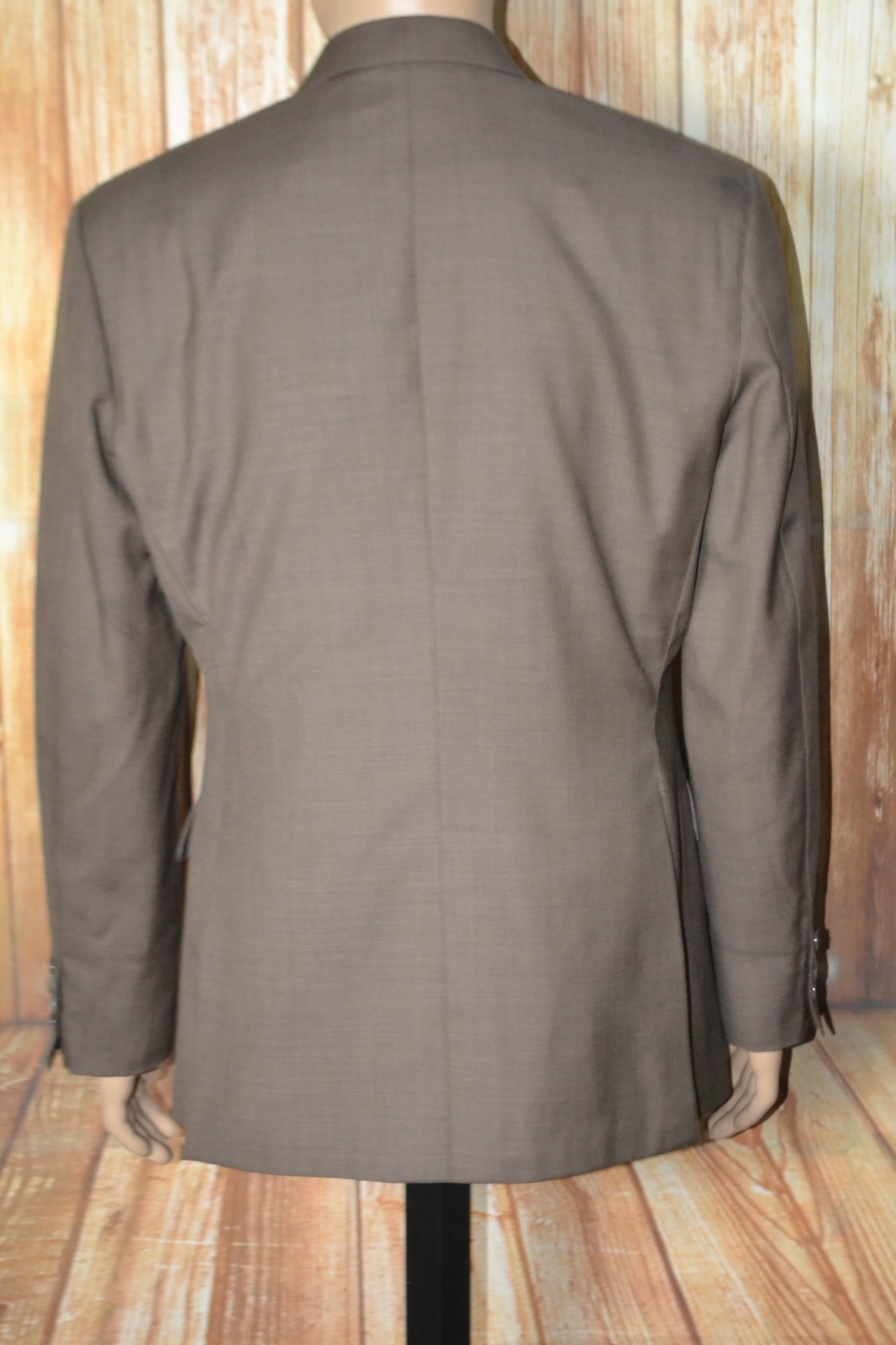 Bespoke Hugo Classics Men Super 150 Surgeon Cuffs Sports Coat Sz 42R