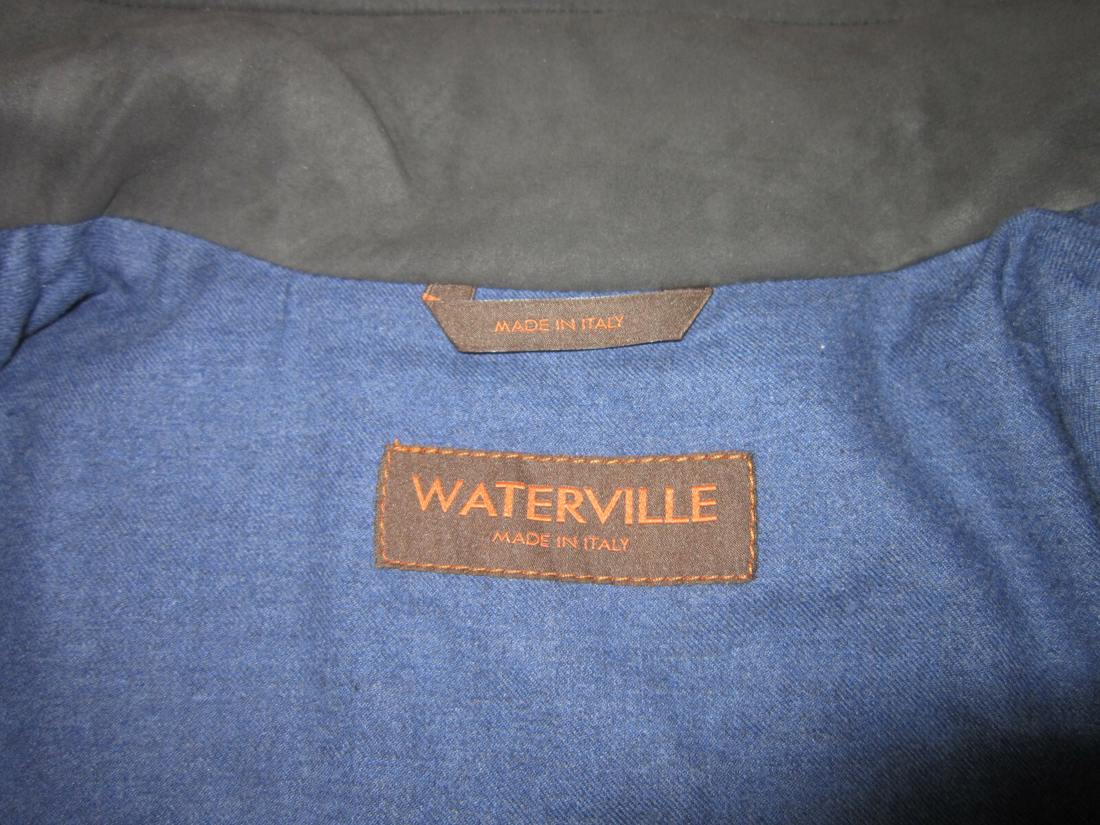 WATERVILLE Plaid Vest Full Zip & Buttons 100% Wool Made in Italy Sz 50 / M $950