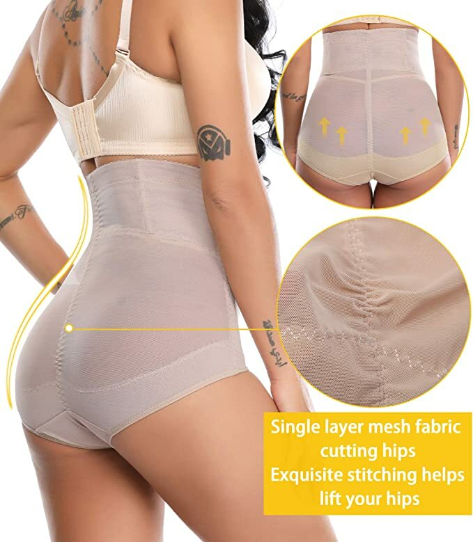 Women Slim Tummy Control High Waist Shaper Magic Shorts Girdle Shapewear Panties