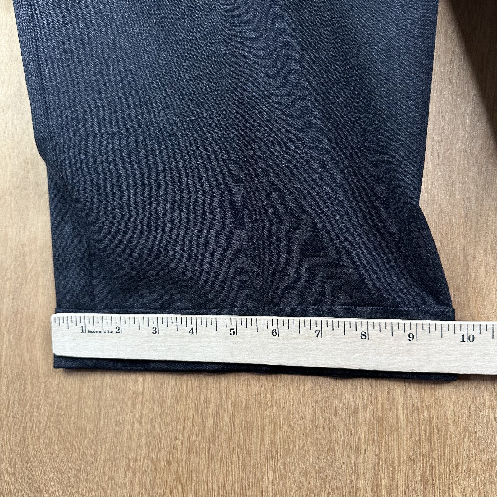 Jos A Bank Suit 44R Gray 2 Button Wool Pants 38×28 Pleated Front Canvased