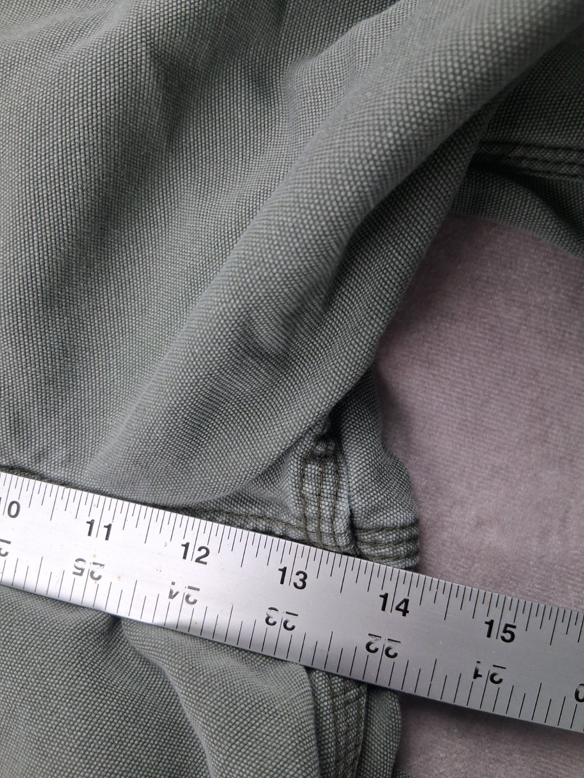 Carhartt FR Flame Resistant Pants Mens 37×33 Fit Green FRB159 MOS Loose CAT 2