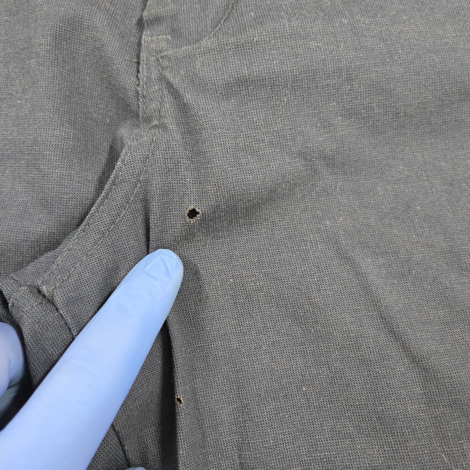 Cintas ComfortFlex Cargo Pants Mens 32×30 Gray Workwear Uniform Utility Pockets