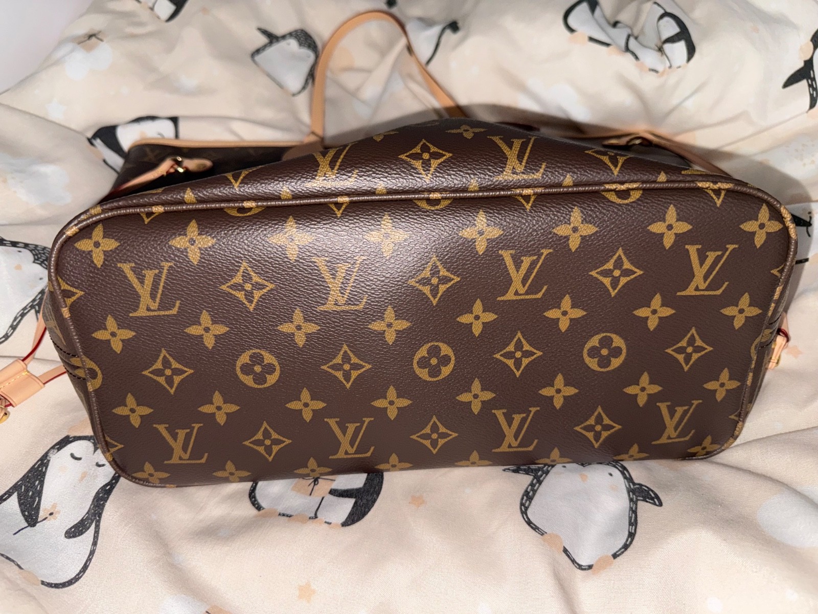 louis vuitton neverfull mm monogram with pouch