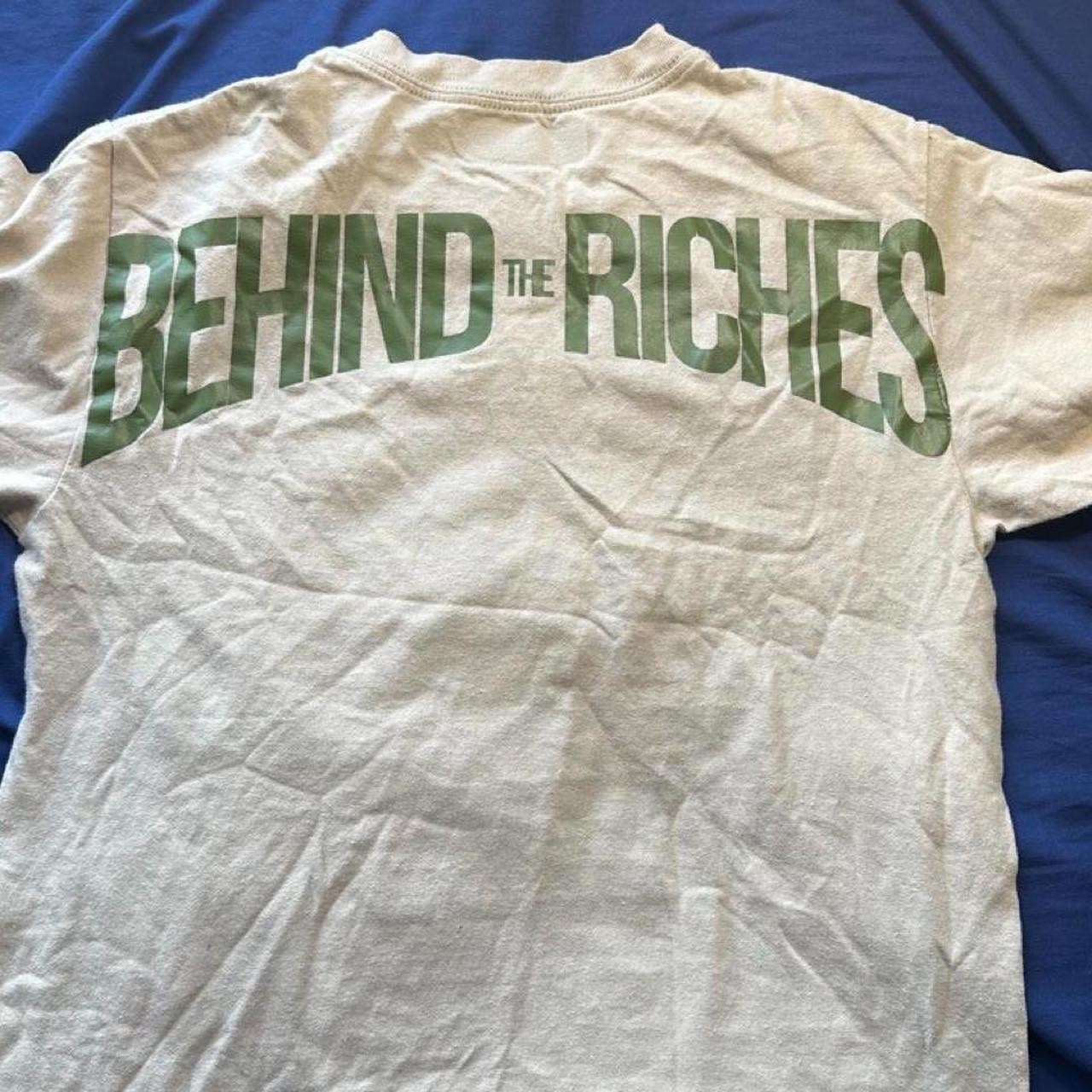 Indigo Tribe “Behind The Riches” Graphic Tee | Size S