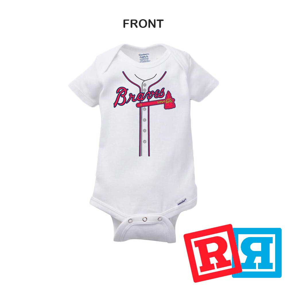 Matt Olson Atlanta Braves Baseball Gerber Baby Onesie® Cotton Bodysuit