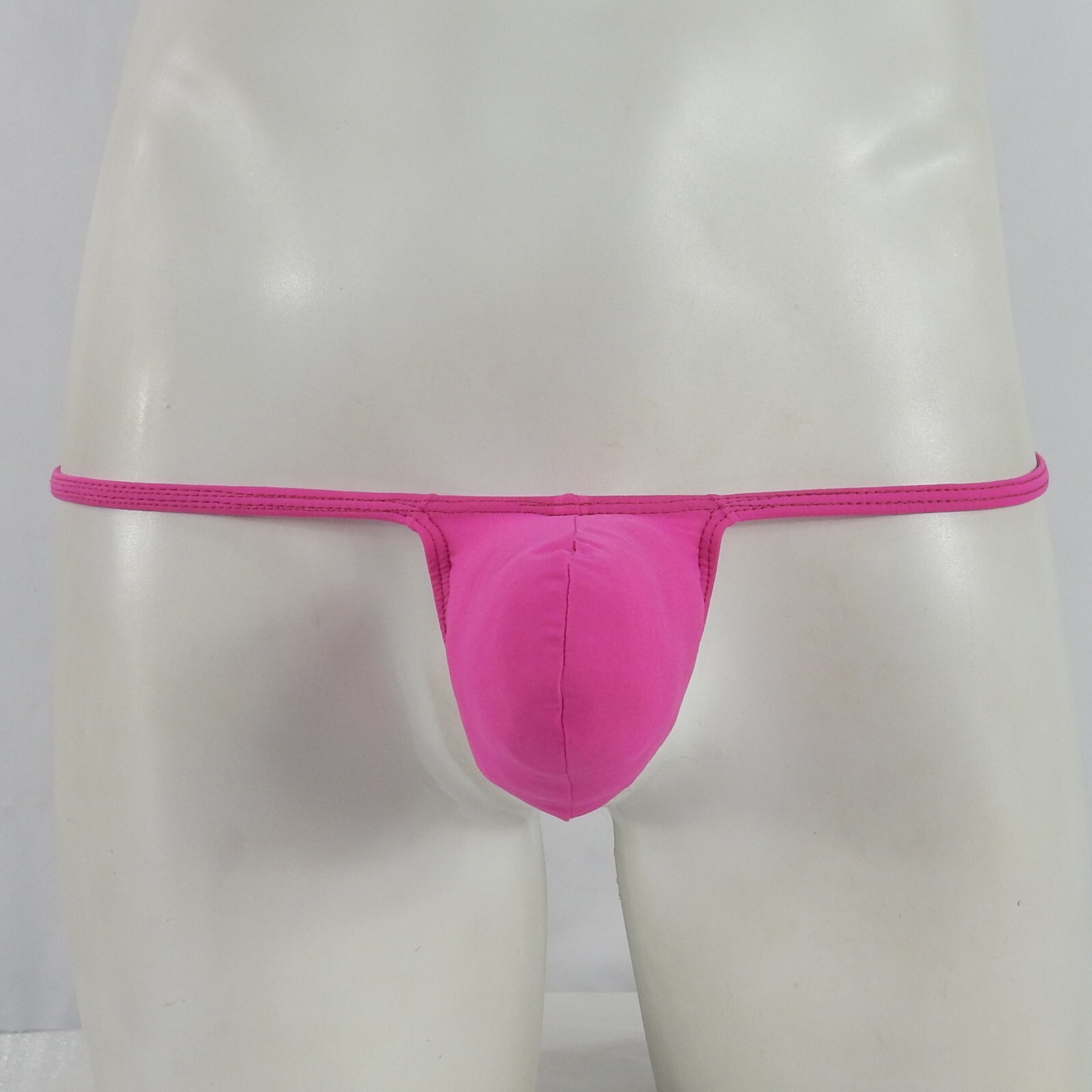 G1092 Mens Bulge Pouch String Thong Backless Jocks Contoured Pouch Silky Soft