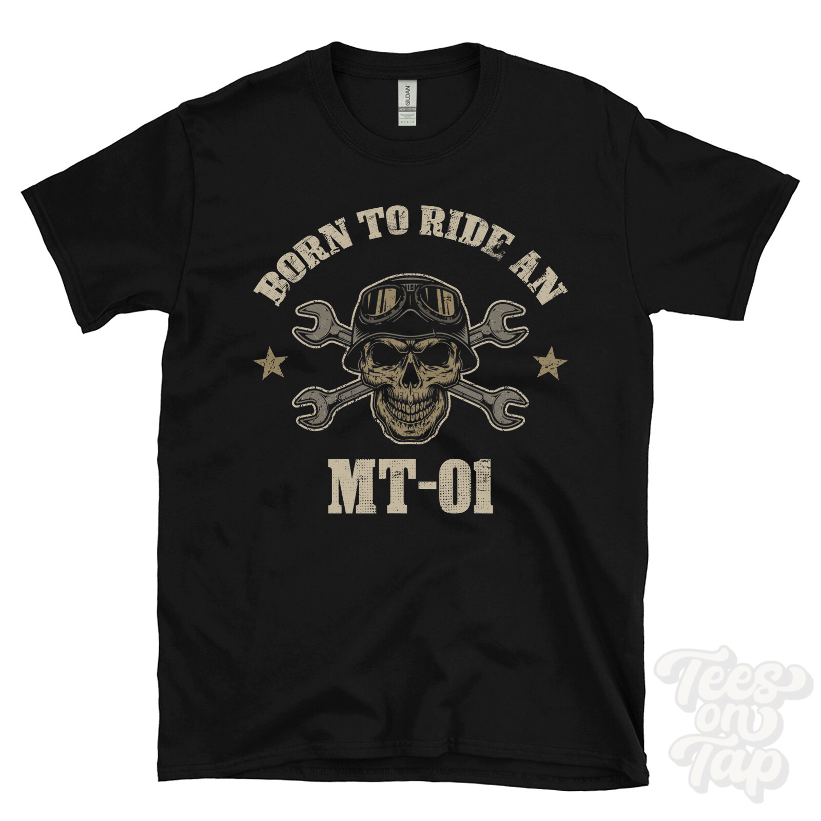 BORN TO RIDE AN MT-01 T-SHIRT