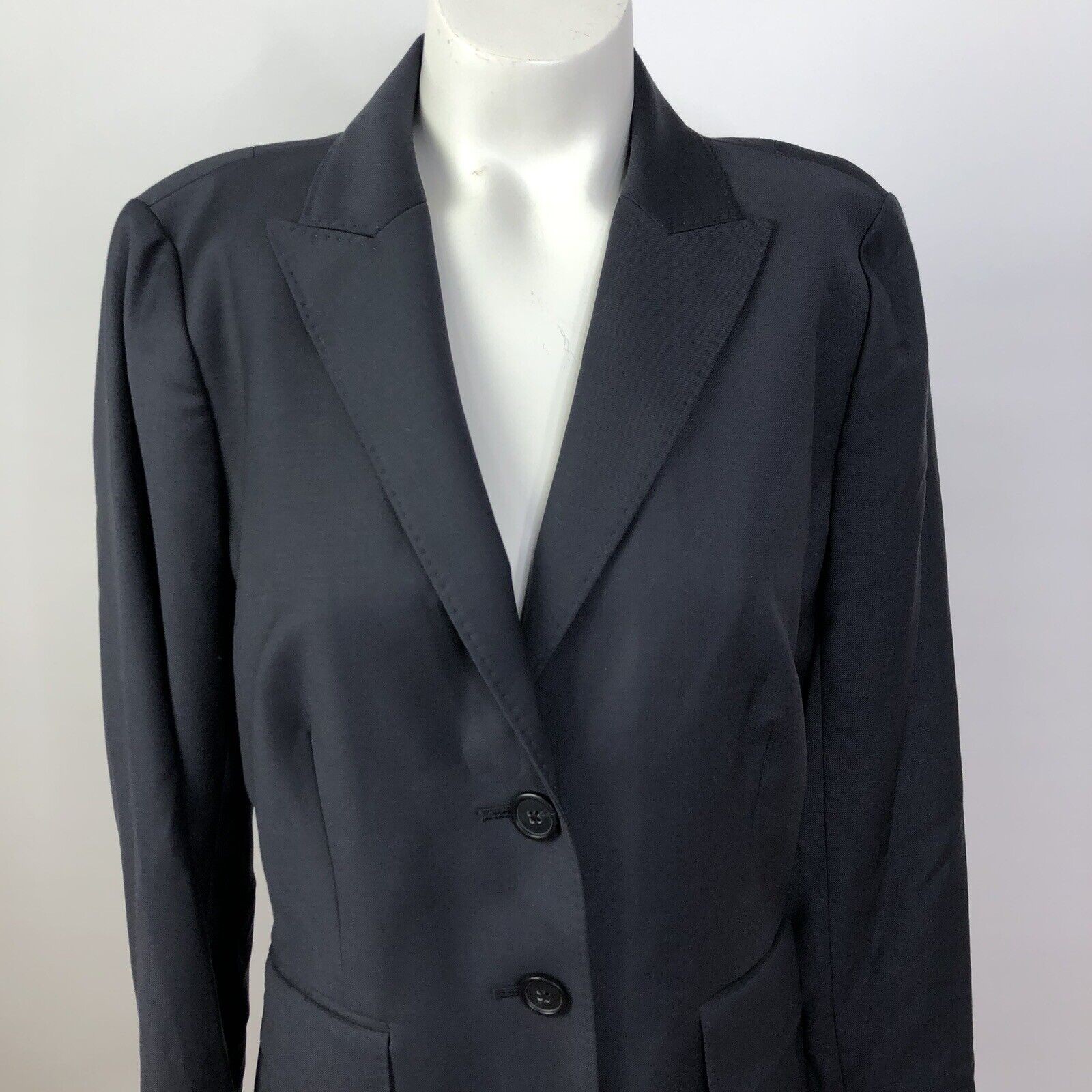 J.Crew Super 120’s 8T TALL Wool Two Button Business Career Blazer Jacket Gray