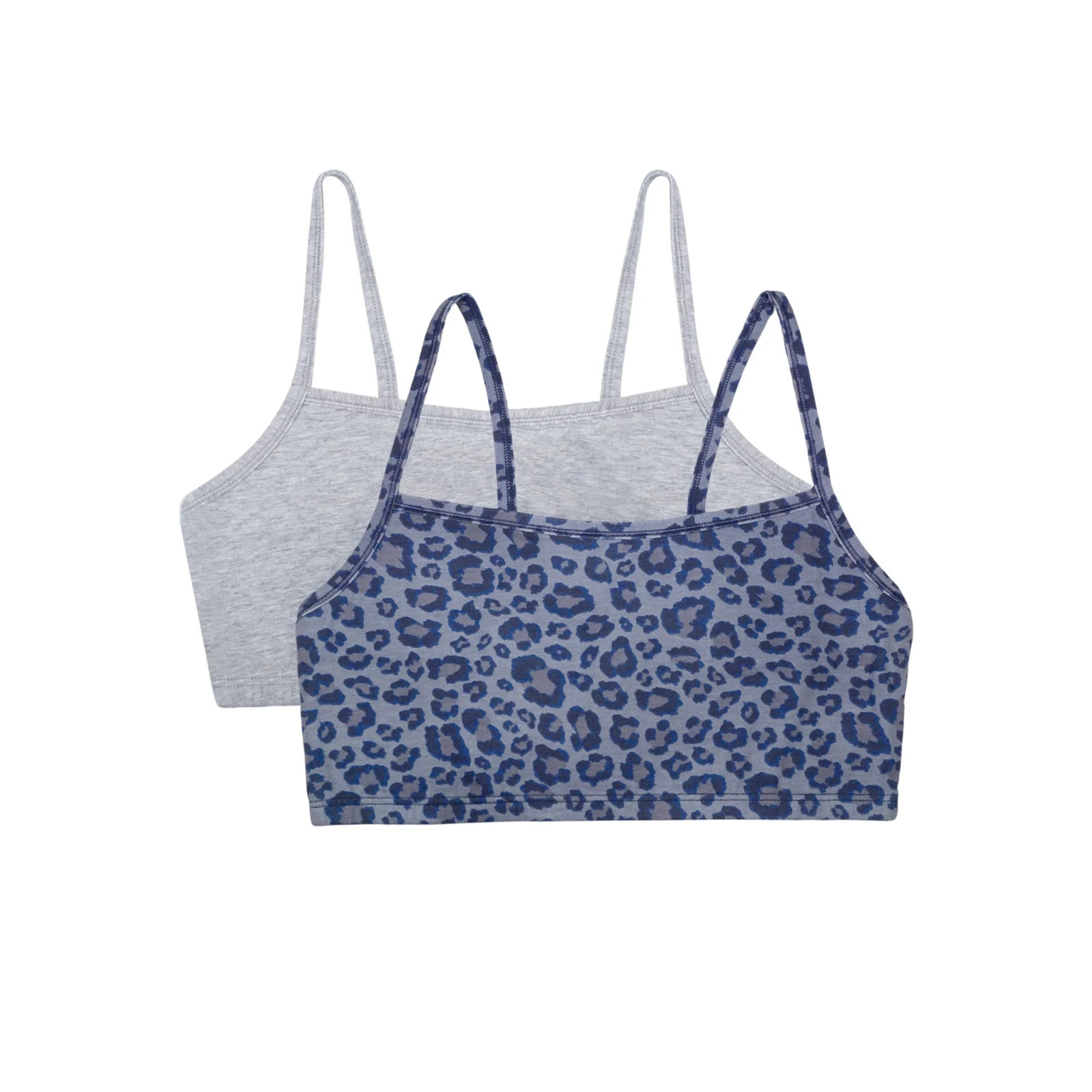 6 pc Fruit of the Loom Stretch Cami Strap Comfort Sport bra XS S M L XL 2X 3X 4X