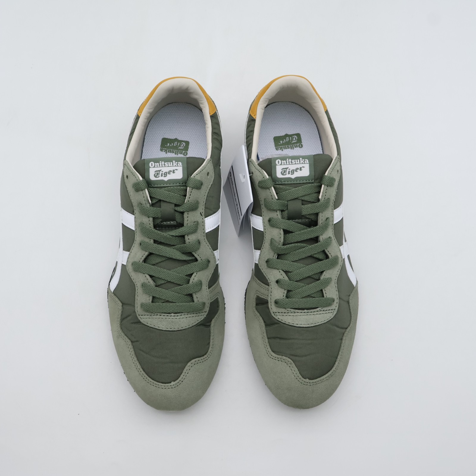 1183B400-304 Onitsuka Tiger SERRANO BURNT OLIVE WHITE (Men’s)