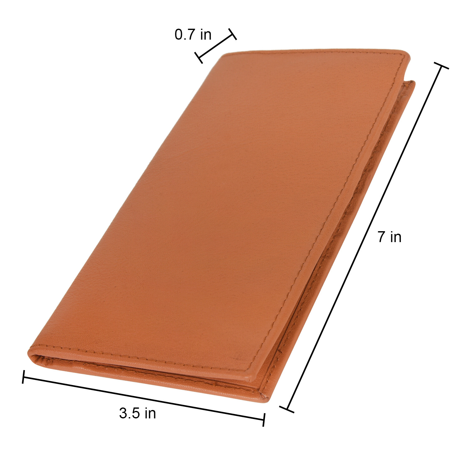 Leatherboss Genuine Leather Men Long Wallet Pockets ID Card Clutch Bifold Purse