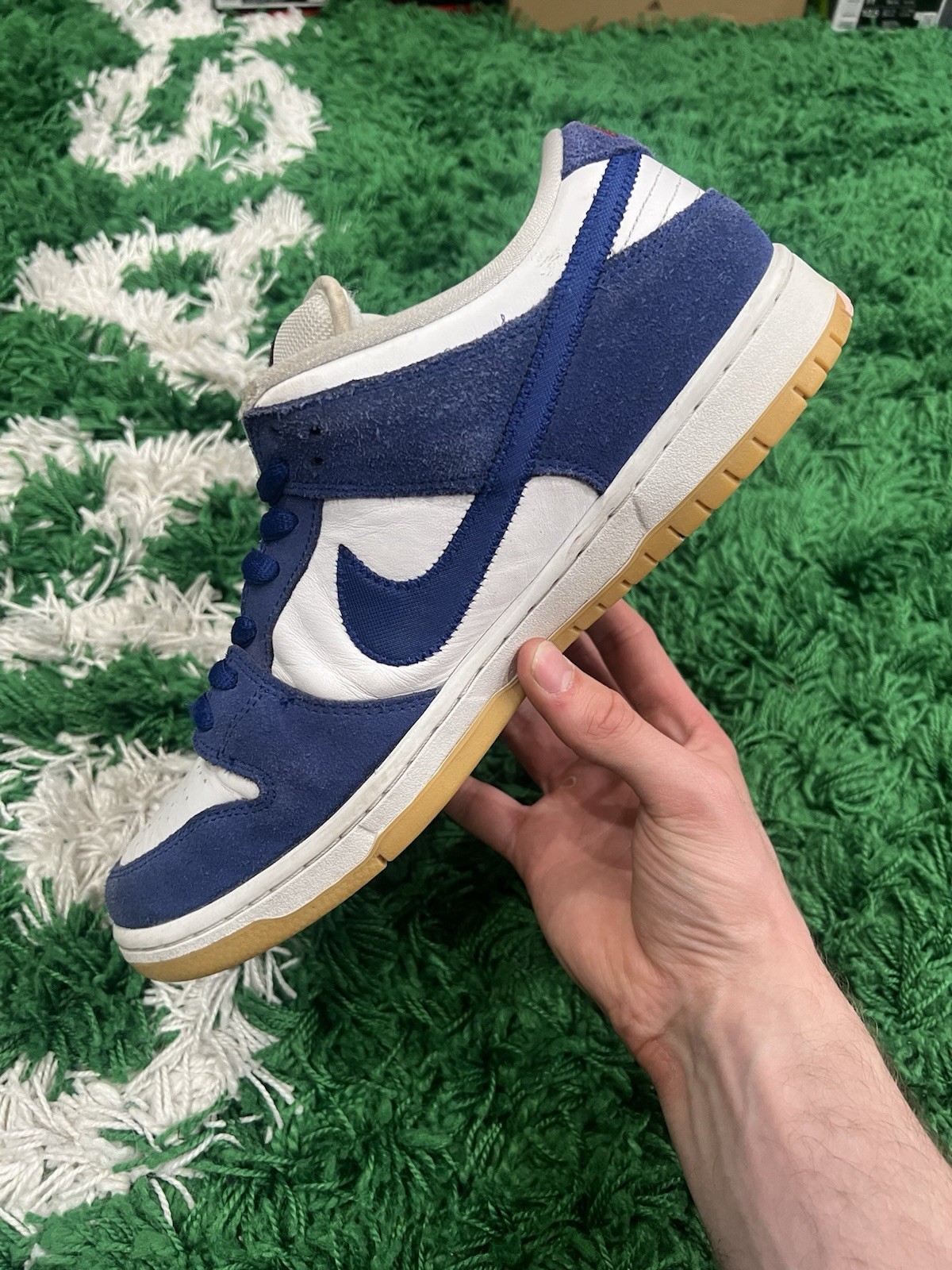 Nike SB Dunk Low Los Angeles Dodgers Size 11M Used | SHIPS FAST