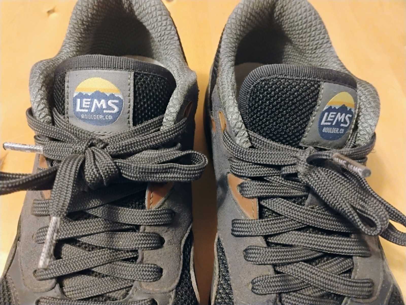 Lems Trailhead Mens 10.5 D Stormy Night Gray Hiking Trail Minimalist Sneakers