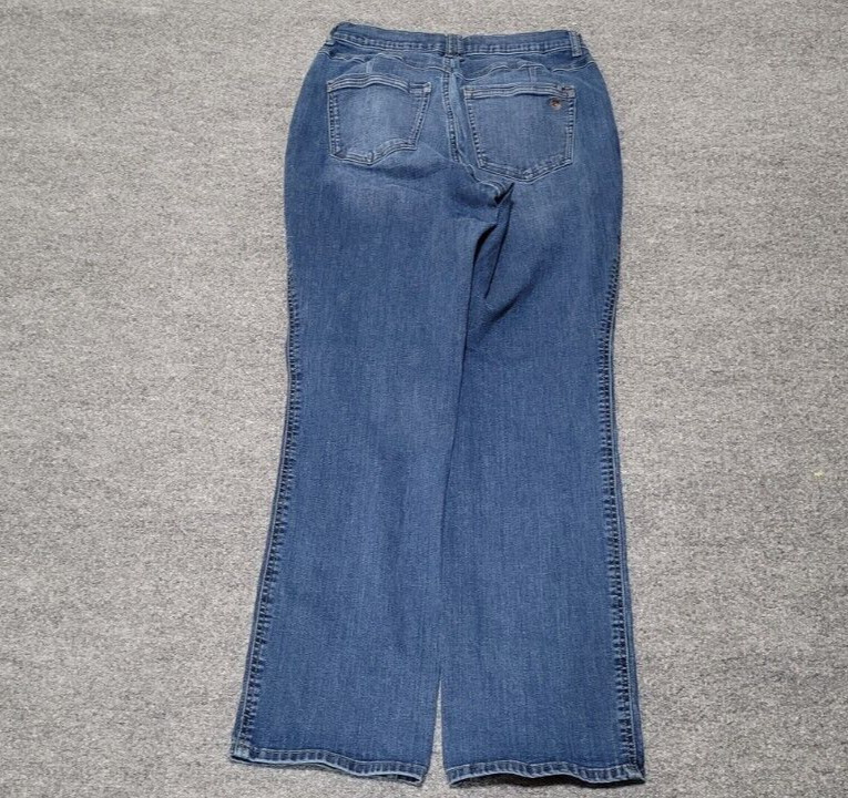 Kuhl Denim Jeans Women’s 12 Reg Stretch Straight Leg High Rise Comfy Outdoor