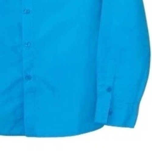 Byc Homme Blue Button-Down Shirt Classic Long Sleeve Size XL