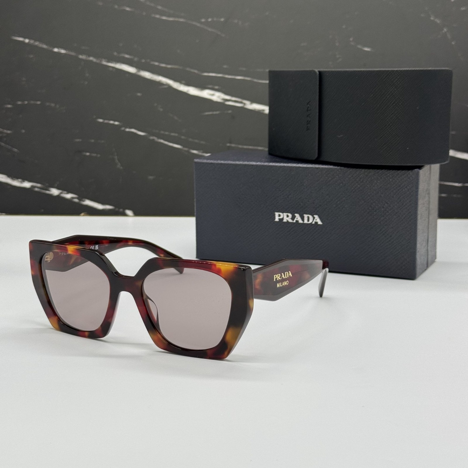 NEW PRADA PR15WS 22A20I SUNGLASSES HAVANA WOMEN PR 15WS 22A20I, SPR 15W 22A20I