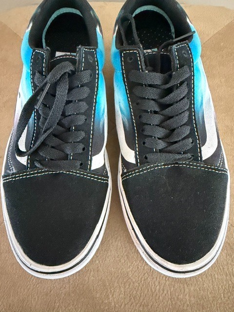 Vans Comfycush Old Skool Formula 66 Black Multicolor Unisex Shoes M6.5 W 8.0 NIB