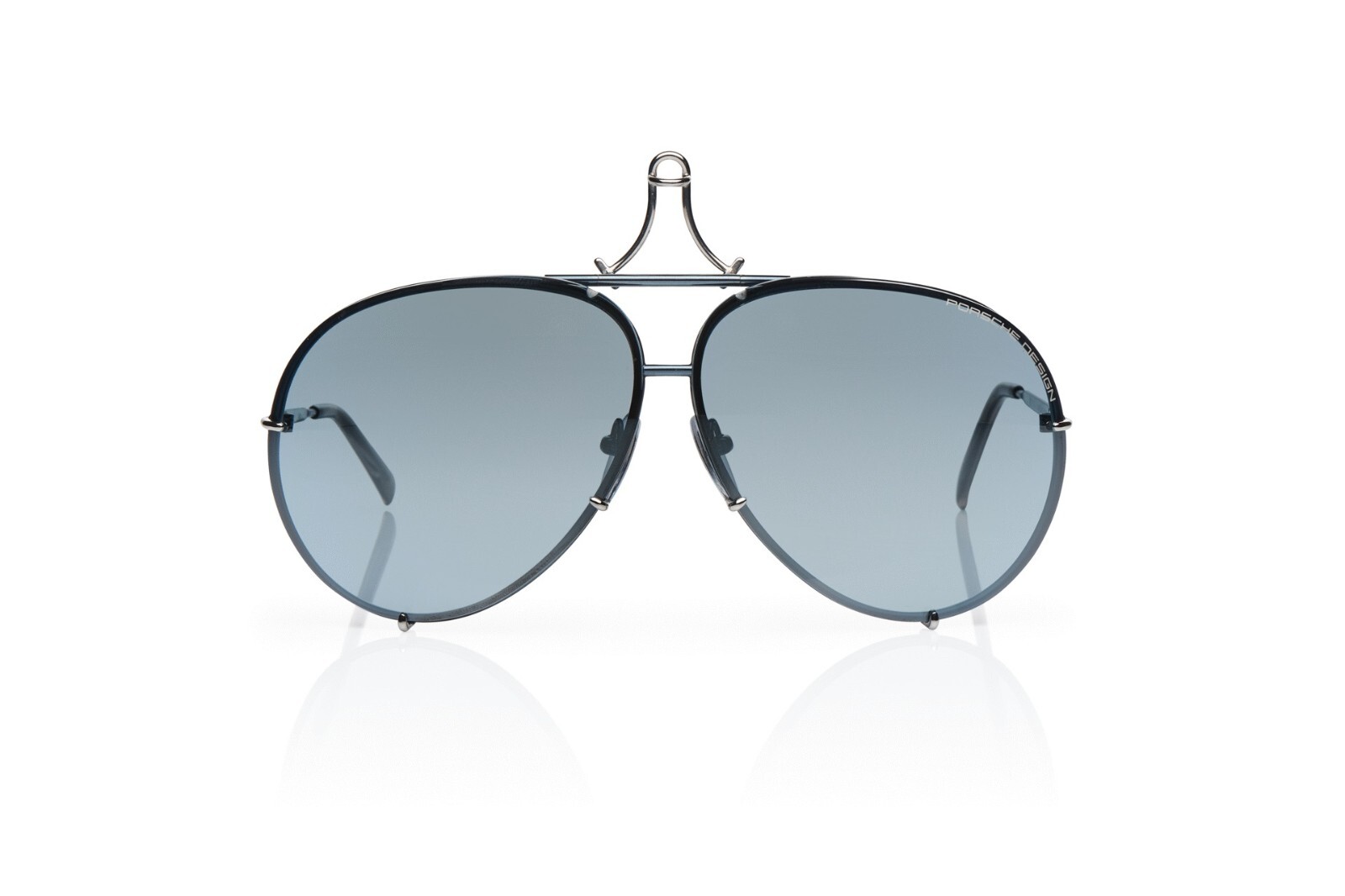 Porsche Design P8478 Iconic Sunglasses V – Blue/Light Blue silver + Extra Lenses
