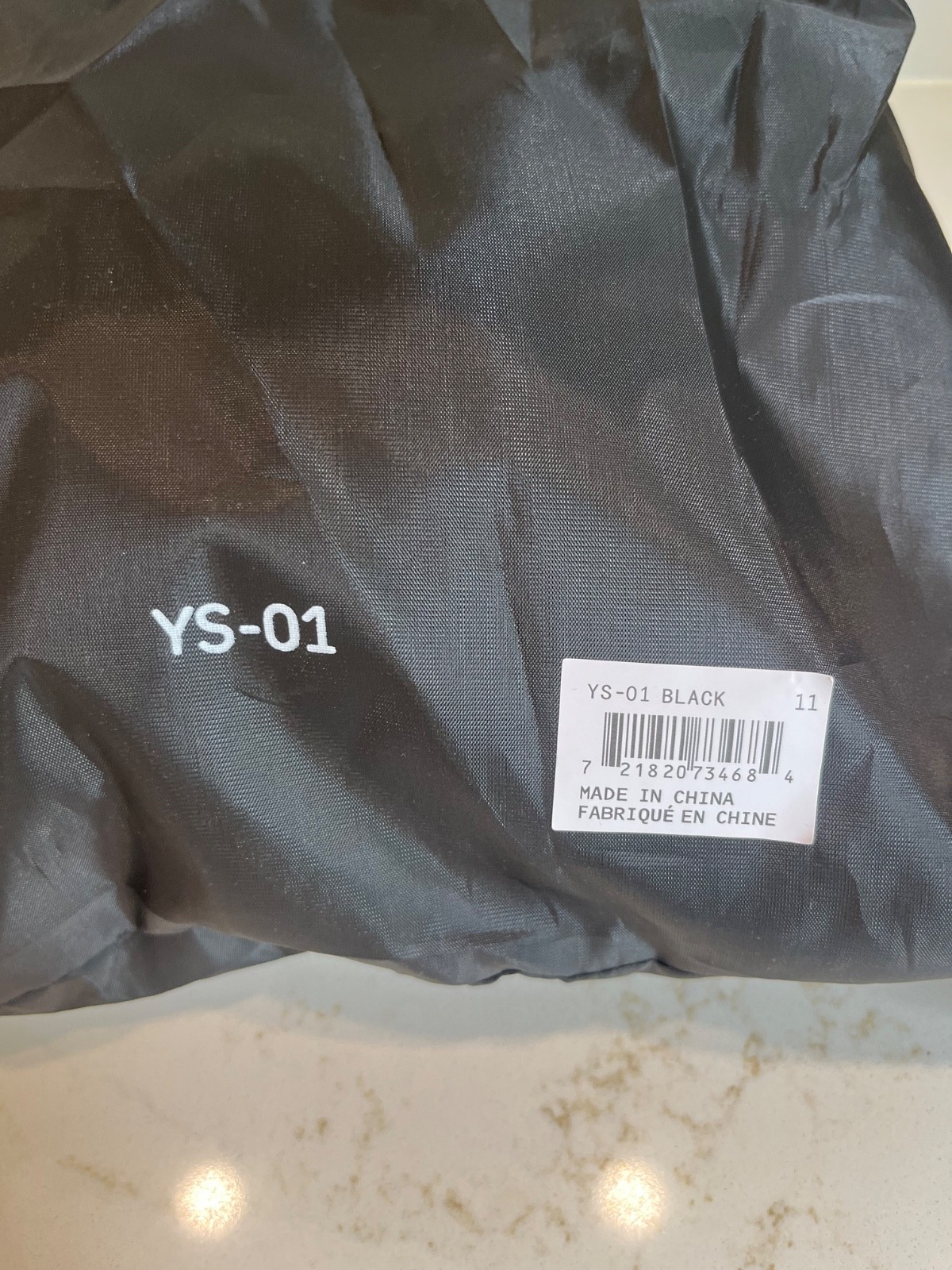 Authentic Size 11M – Yeezy Slides YS-01 Black – BRAND NEW with dust bag