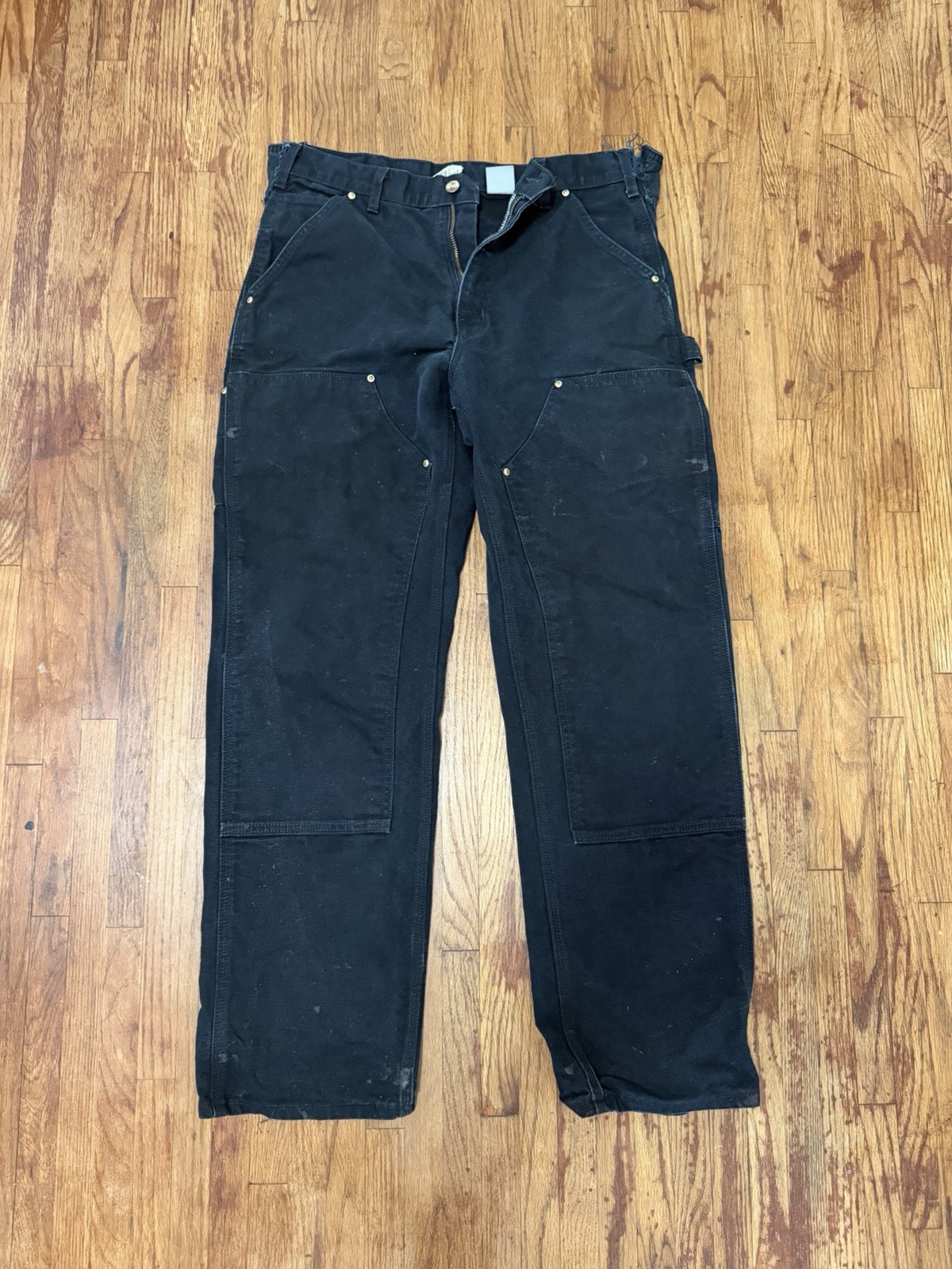 Black Carhartt Men’s Double Knee 32/32