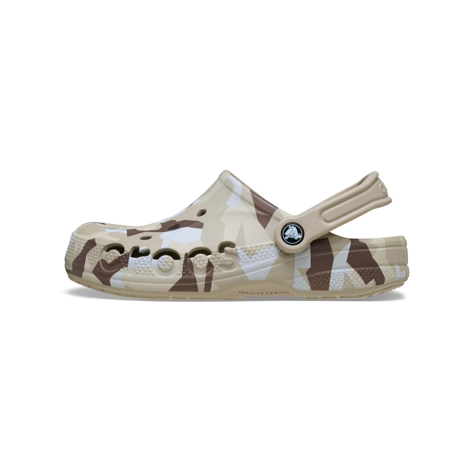 Crocs Adult Unisex Baya Clog Bright Cobblestone/White