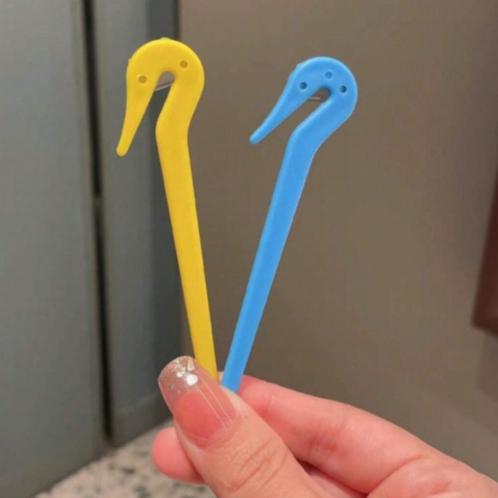 2x Elastic Hair Band Cutter Disposable Rubber Band Remover Hair Tie Cutting Tool