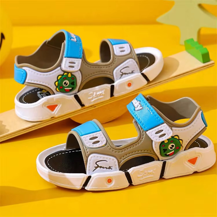 Boys’ Sandals Fashionable Cartoon Toddler Sandals Soft Bottom Size 13