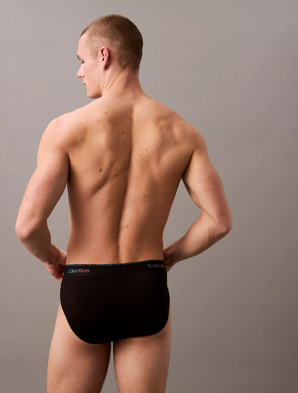 🩲NWT S,M,L Calvin Klein Men’s Microf Stretch PRIDE SPORT BRIEF Underwear/Black