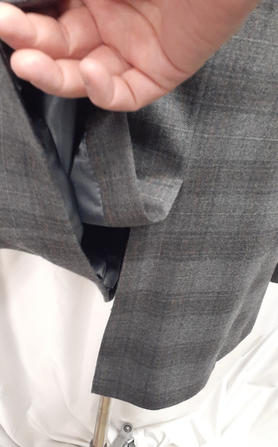 Brooks Brothers Jacket Mens 40 41 Long Wool Cashmere E Thomas Blazer Sport Coat