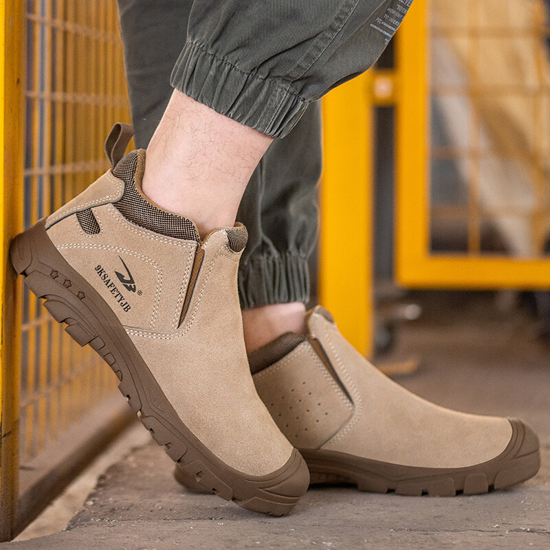 Sneakers Indestructible Shoes Work Safety Shoes Steel Toe Protective Boots