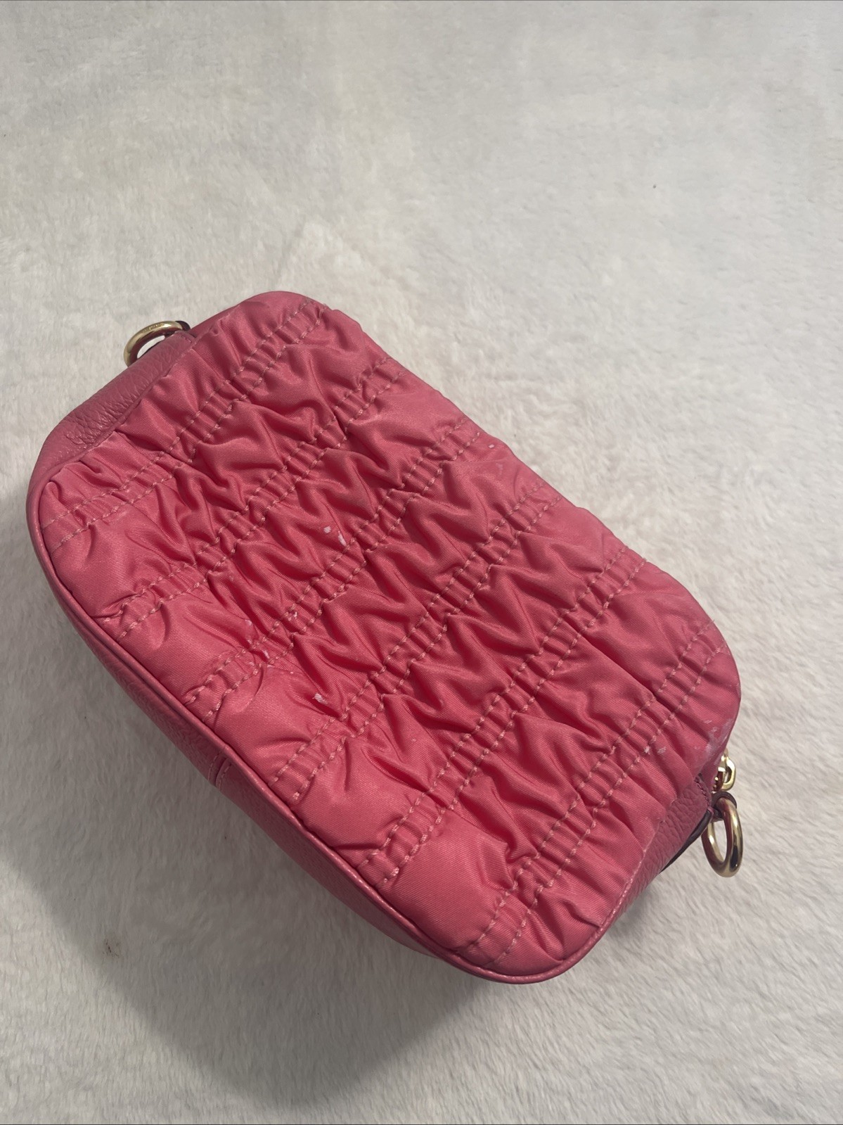 Coach Crossbody With Quilting – Pink – In Good Condition Without Strap