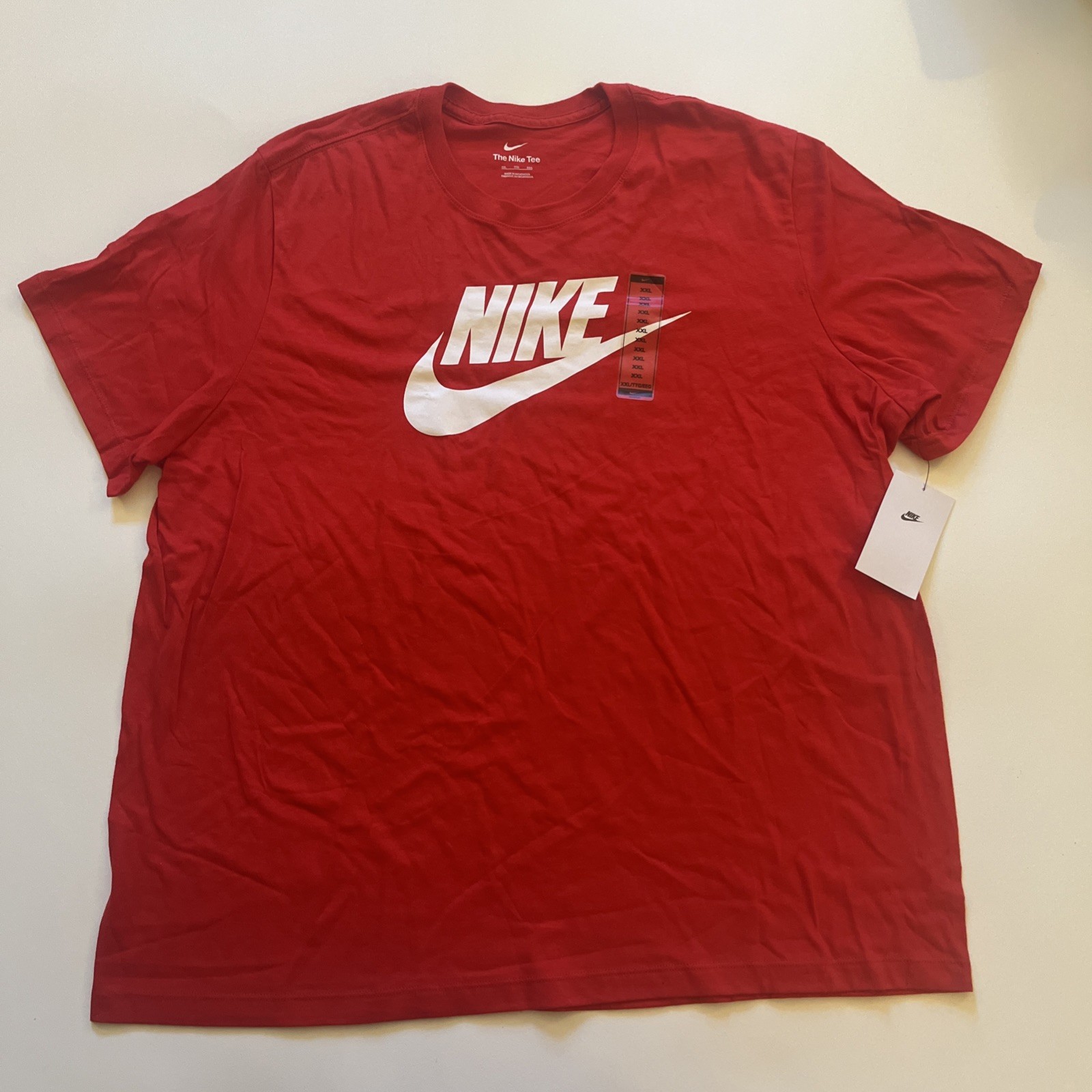 Nike Men’s T-Shirt Athletic Log Printed Short Sleeve Tee Size 2X.