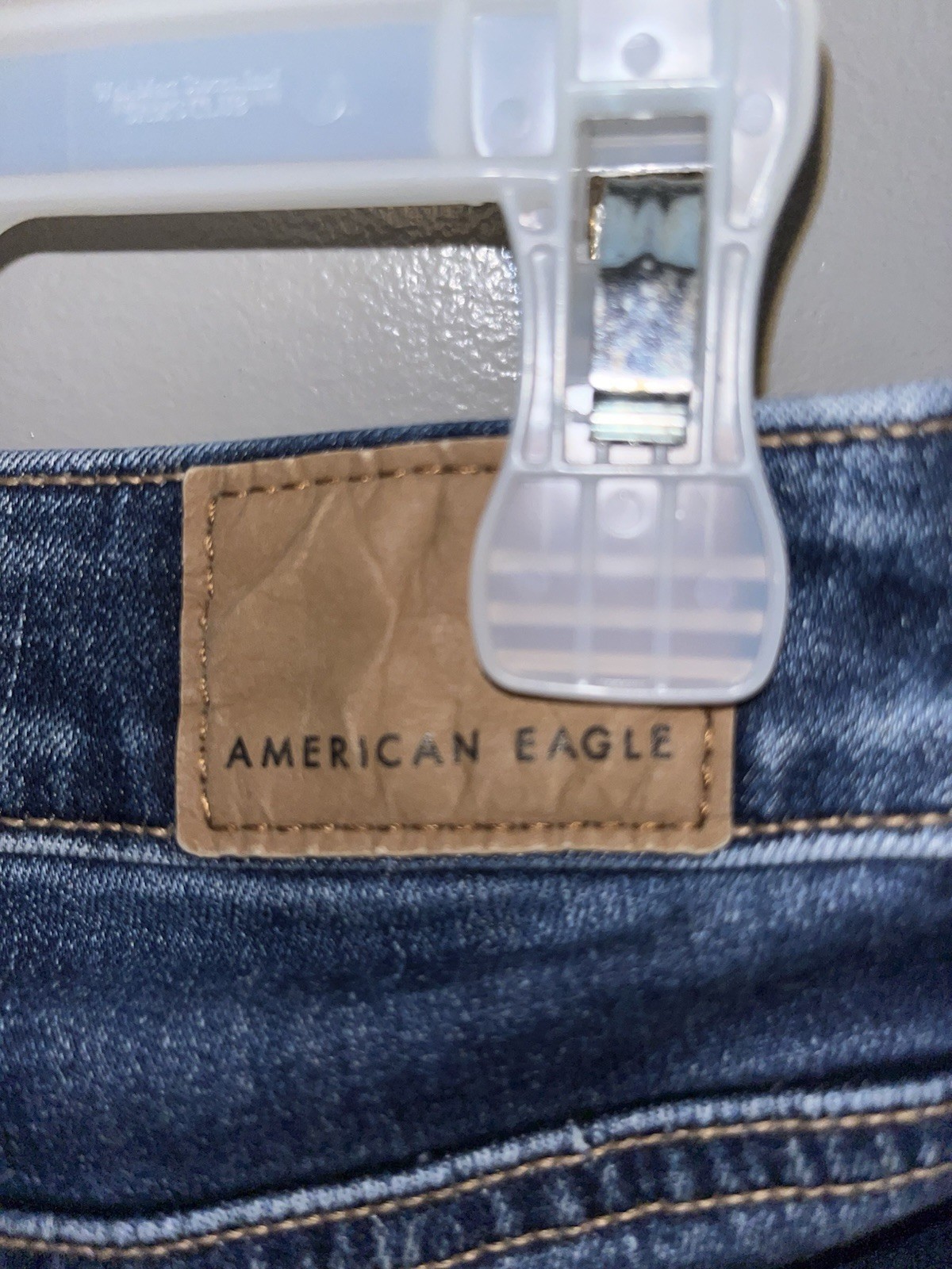 American Eagle Next Level Stretch Skinny Jeans Women’s Dark Wash Blue Size 4