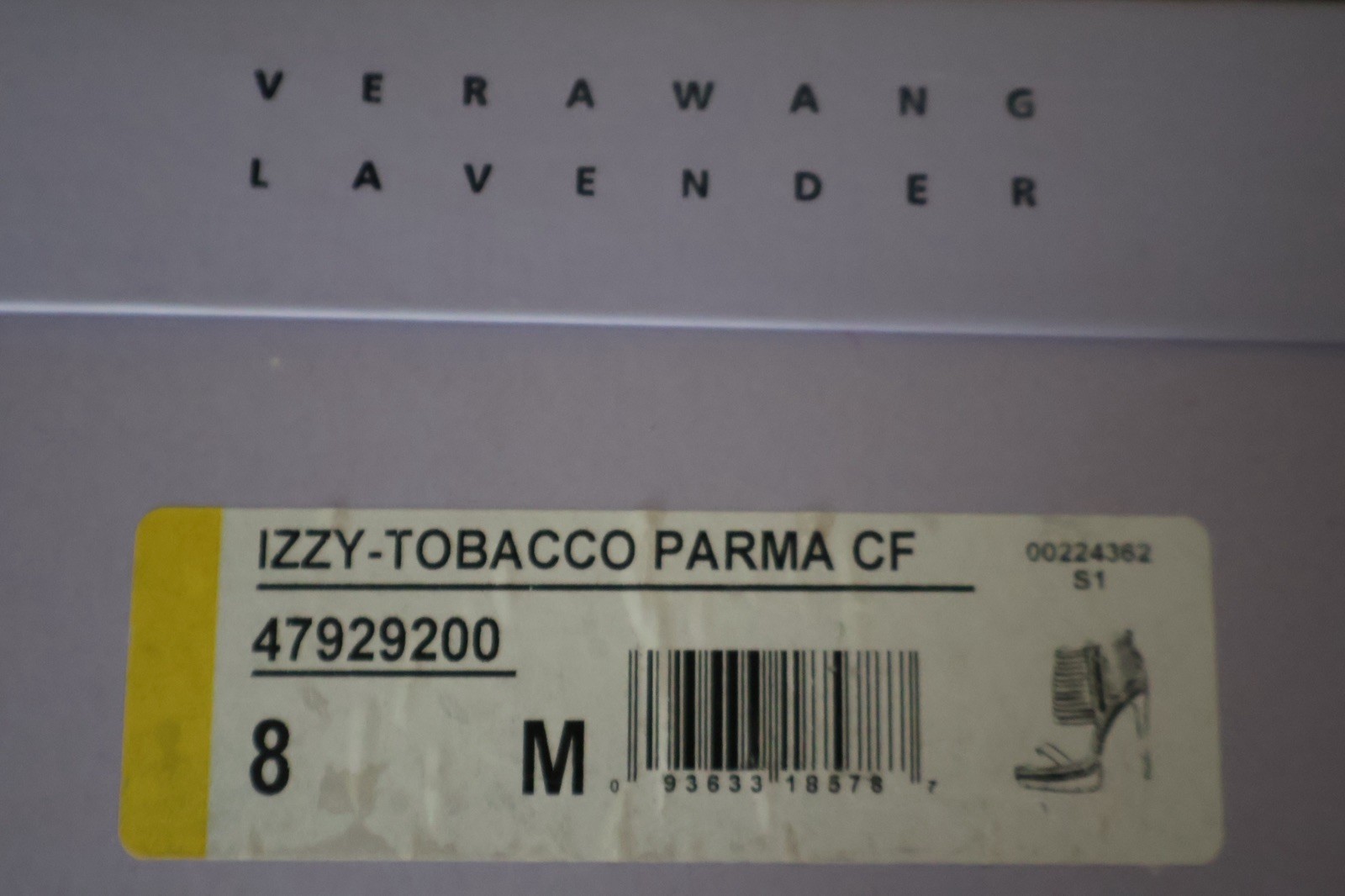 Vera Wang Lavender Label Izzy Tobacco Brown Stiletto Pumps 8 Made in Italy