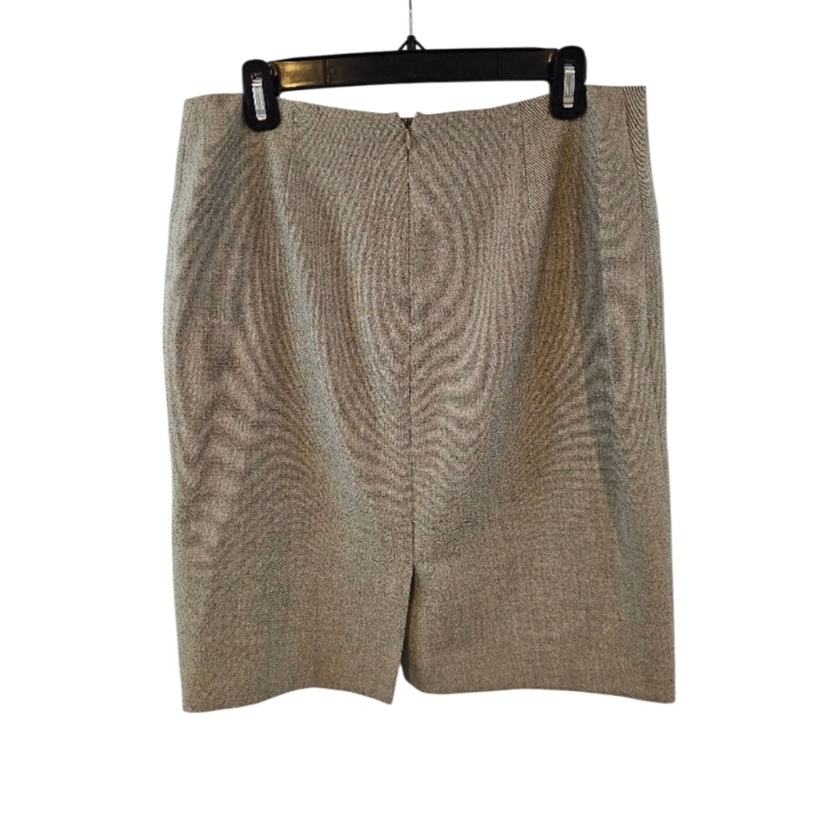 Anne Klein Size 6 Taupe Skirt Blazer Suit 2 Piece Lined Careee Professional