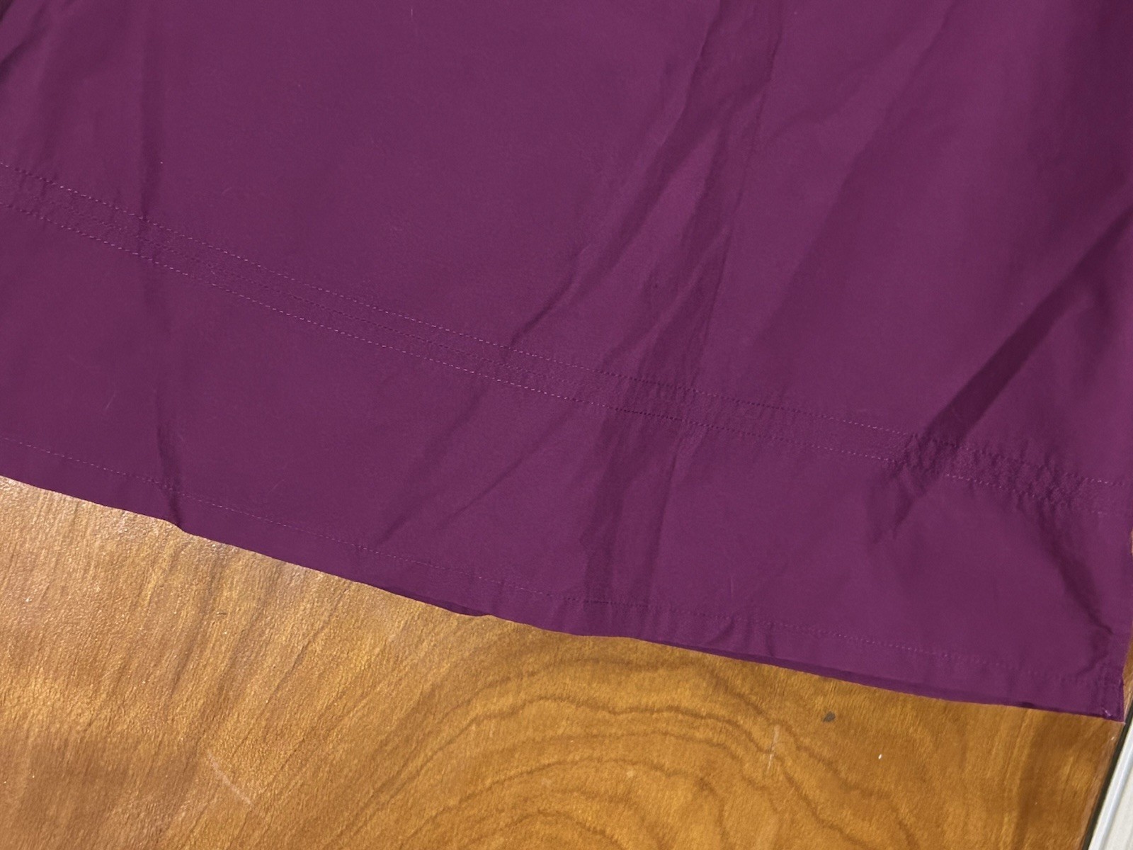 NWT Banana Republic Dark Magenta Violet Mini Pencil Skirt Size 6