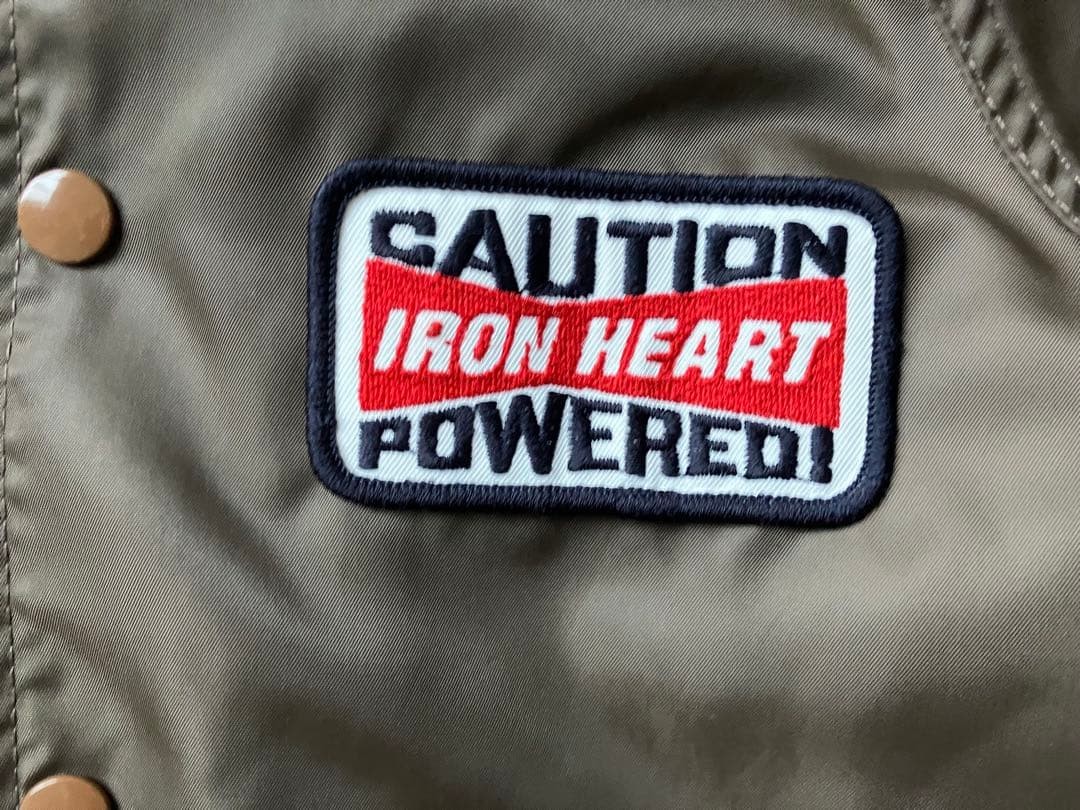 Iron Heart High Density Nylon Coach Jacket Windbreaker XS