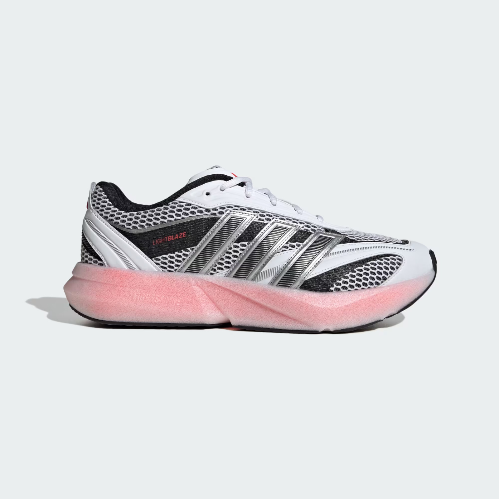 Adidas US 13 Men’s White Black Red Retro Lifestyle Lightblaze Glow JS2061 NIB