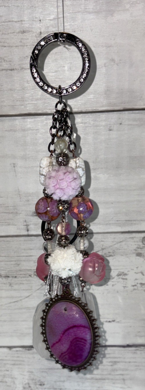 Purse Charm✨Bag Charm✨Bag Swag✨Handmade Bling Keychain✨Handbag Jewelry✨NWT