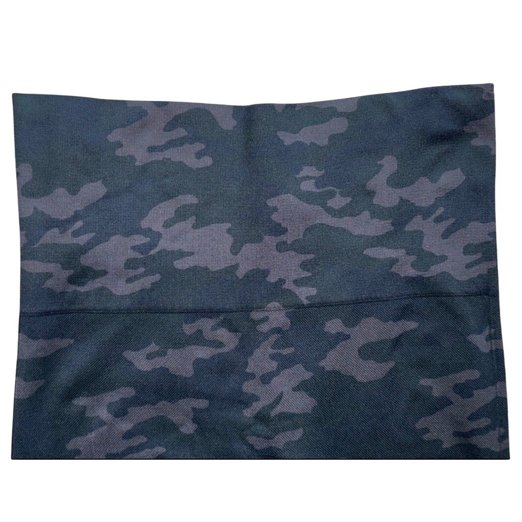 SPANX Camo Leggings Black Brown Large Wide Waistband High Rise 26″ Inseam MINT