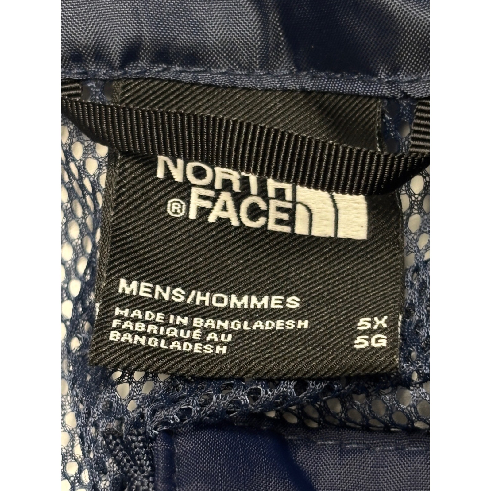The North Face Mens Big Antora Jacket Navy Blue Black 5X NF0A84K192A-5X NEW