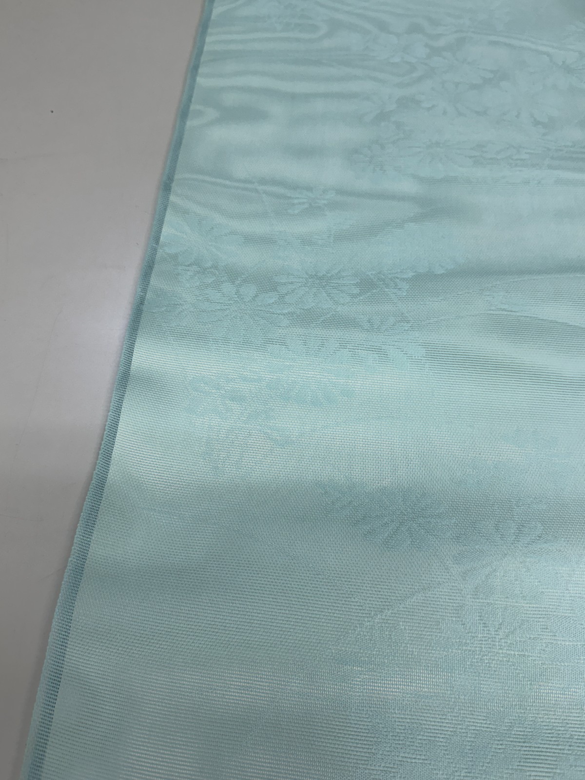Japanese Vintage Kimono Fabric cloth Boro silk Blue tradition 35.4×13.7 in
