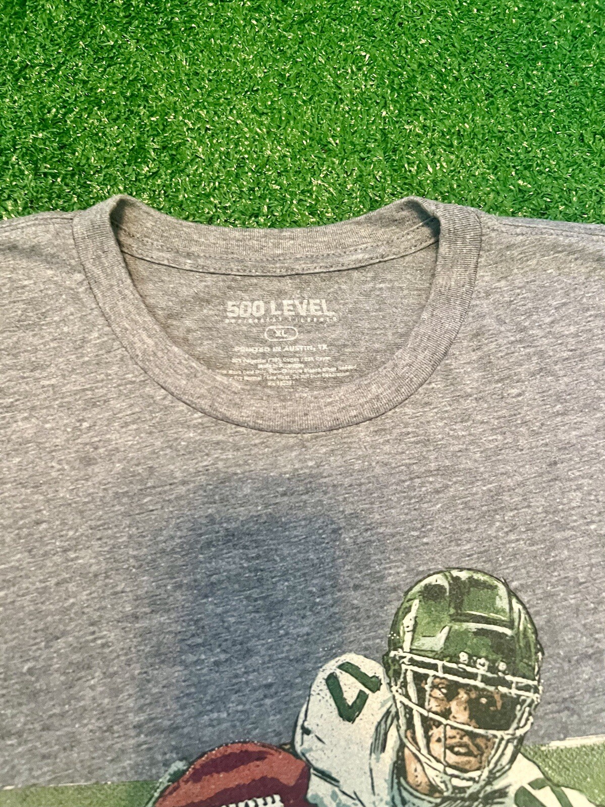 Malachi Corley Premium 500 LEVEL T-Shirt – Size XL New York Football