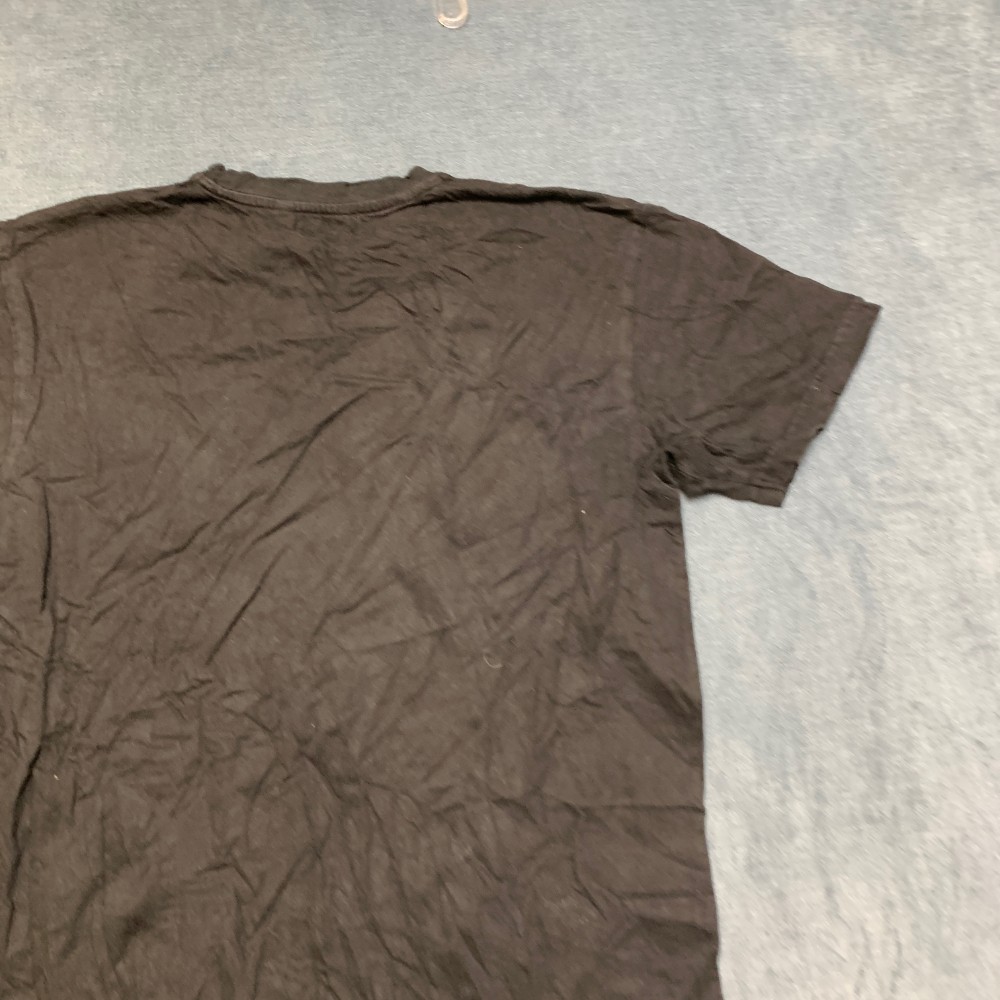 U.S. Polo Assn. T Shirt Mens Medium Black American Flag Graphic Short Sleeve