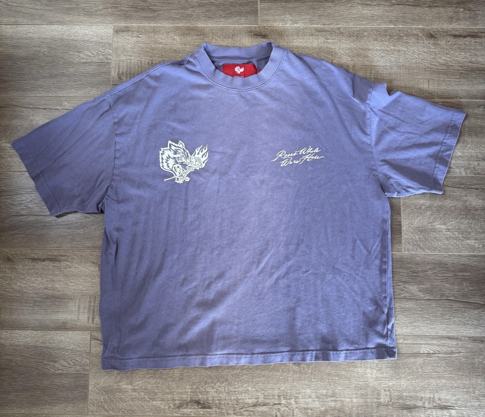 Darc Sport Roses While We’re Here Crop Shirt Men’s Large