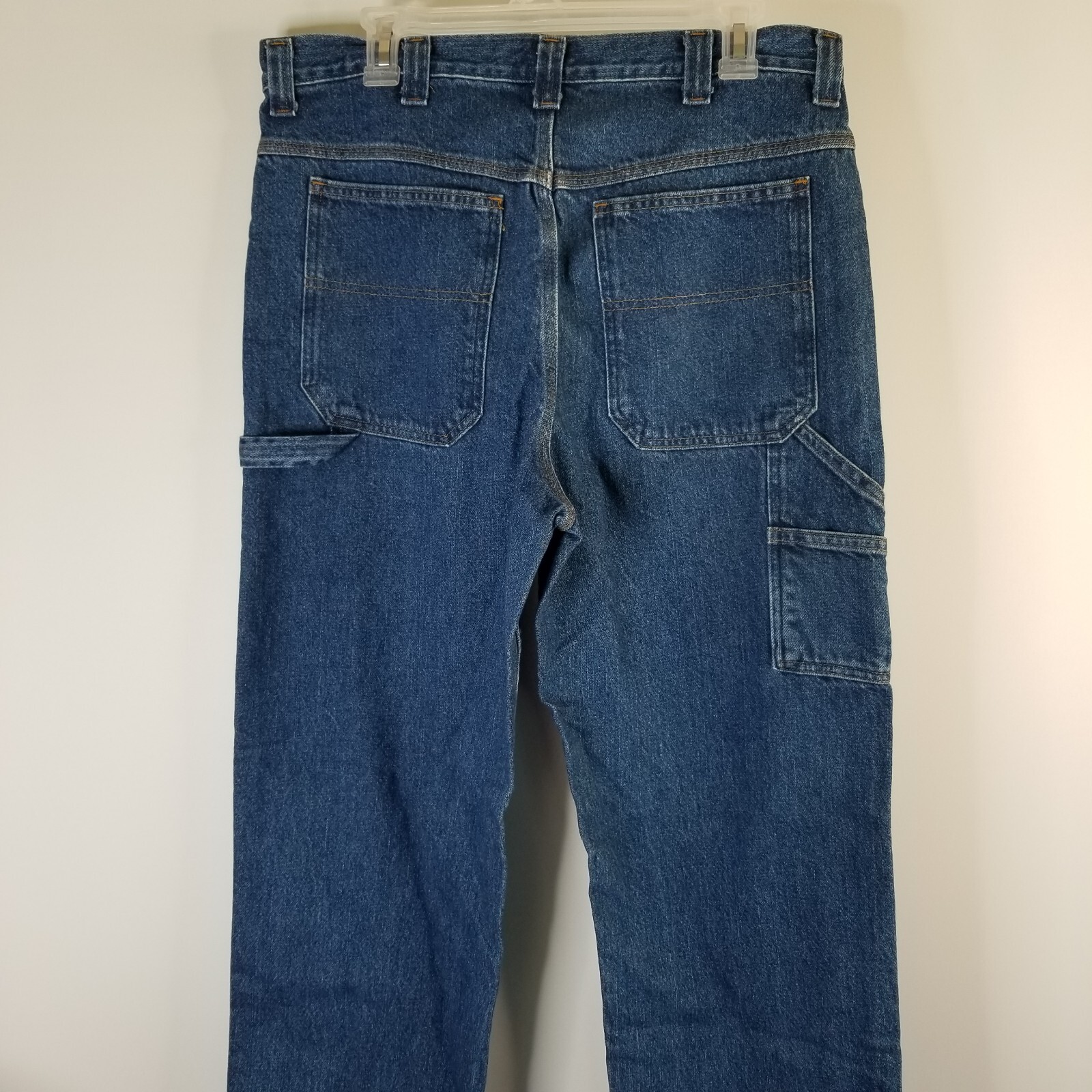 Saddlebred Straight Leg Carpenter’s Jeans Men’s W32x32 Blue Medium Wash Denim